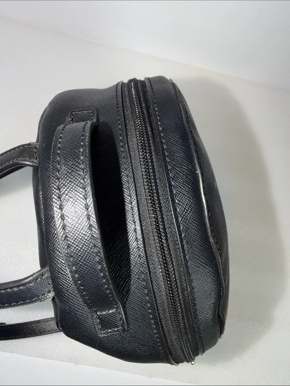 KATE SPADE Greta Court Sammi Black Glitter Small Backpack